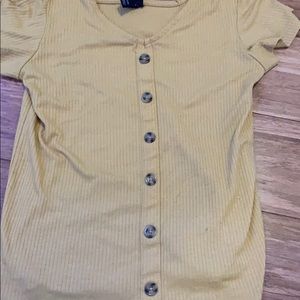 Button up tee